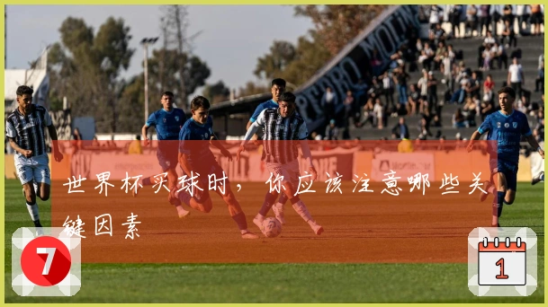 世界杯买球时，你应该注意哪些关键因素